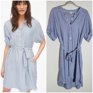 GAP Striped Shirt Dress